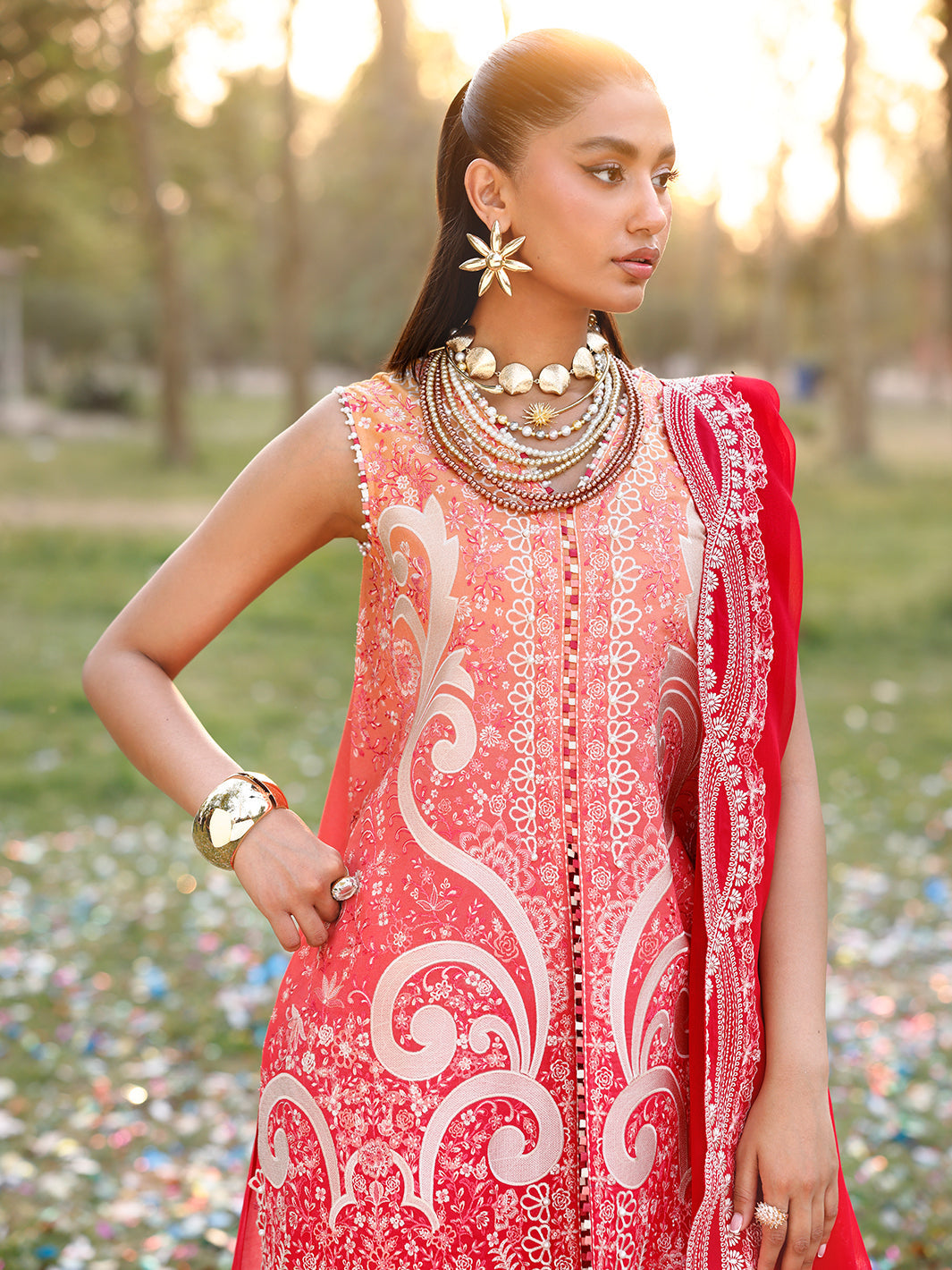 Bin Ilyas | Carnival Summer Edit 25 | 36 - B -  Bin Ilyas Ladies Clothes - Original Designer Dress - House of Maryam