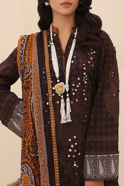 Charizma | Naranji Embroidered Lawn 24 | CN4-004 -  Charizma Luxury - Original Designer Dress - House of Maryam