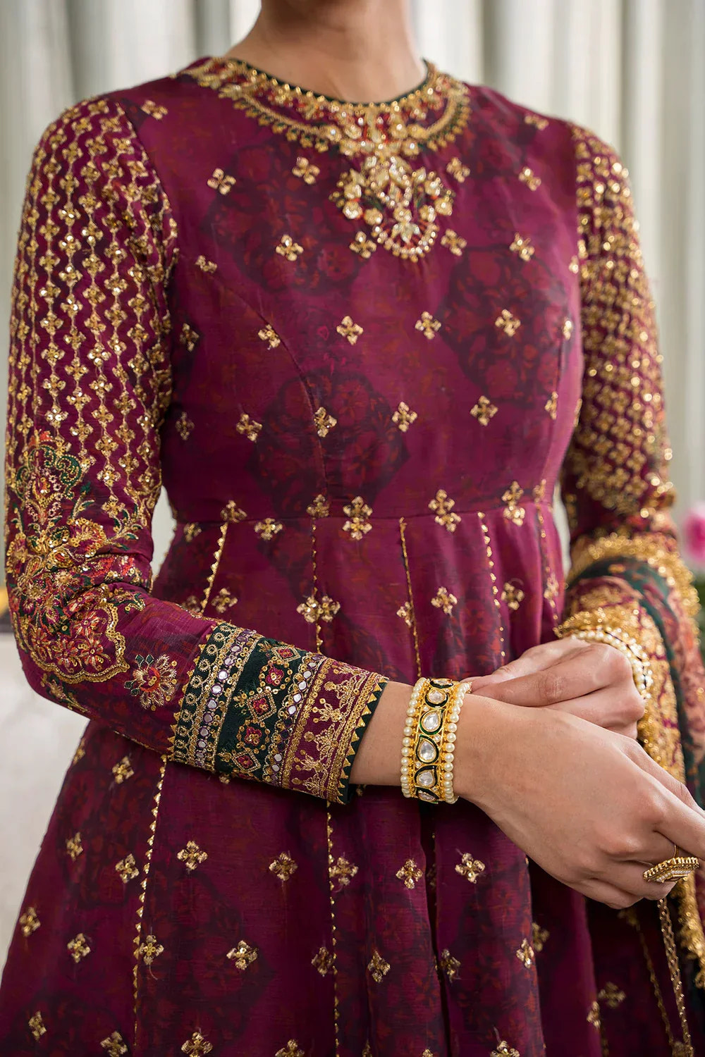 Baroque | Chantelle Embroidered Collection | CH12-03 -  Baroque Bridal - Original Designer Dress - House of Maryam