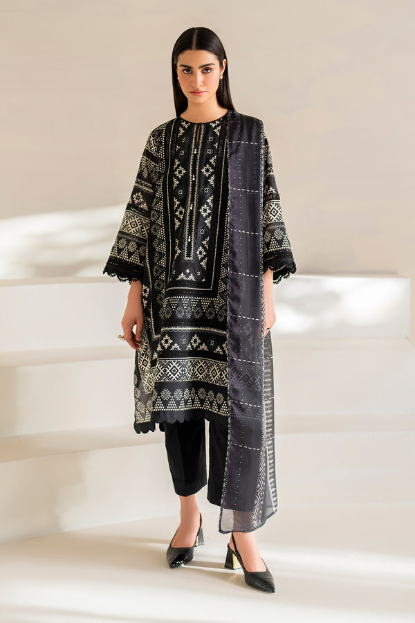 Baroque | Luxury Pret 24 | LAWN UF-672 -  Baroque Luxury - Original Designer Dress - House of Maryam