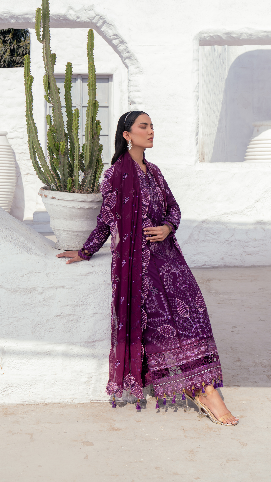 Zebtan | ZA-01 | Anaya Lawn -  Zebtan Luxry Formals - Original Designer Dress - House of Maryam