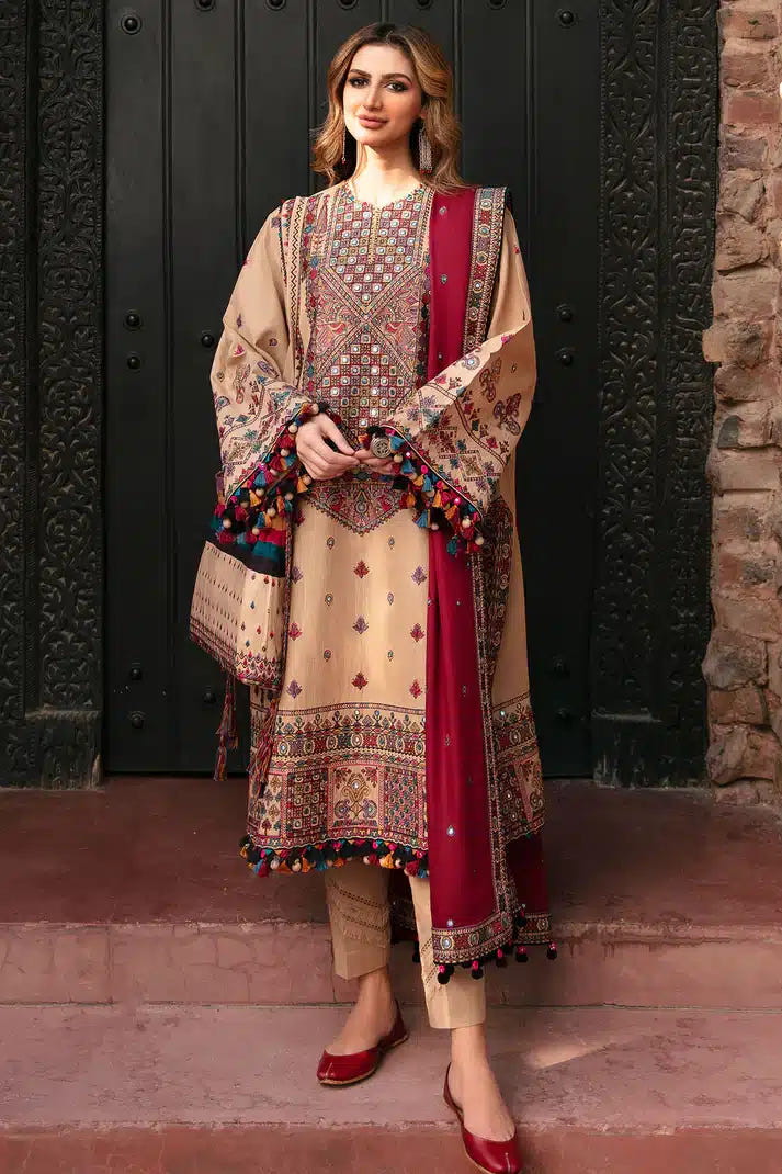 Jazmin | Dastaan Luxury Winter 23 | D3 -  Jazmin Luxury - Original Designer Dress - House of Maryam