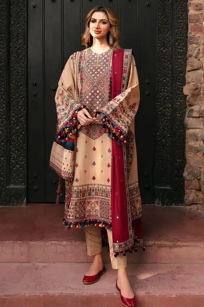 Jazmin | Dastaan Luxury Winter 23 | D3 -  Jazmin Luxury - Original Designer Dress - House of Maryam