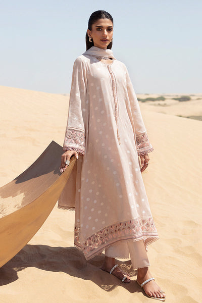 Cross Stitch | Eid Lawn 24 | DUSTY ROSE -  Cross Stitch Luxury - Original Designer Dress - House of Maryam