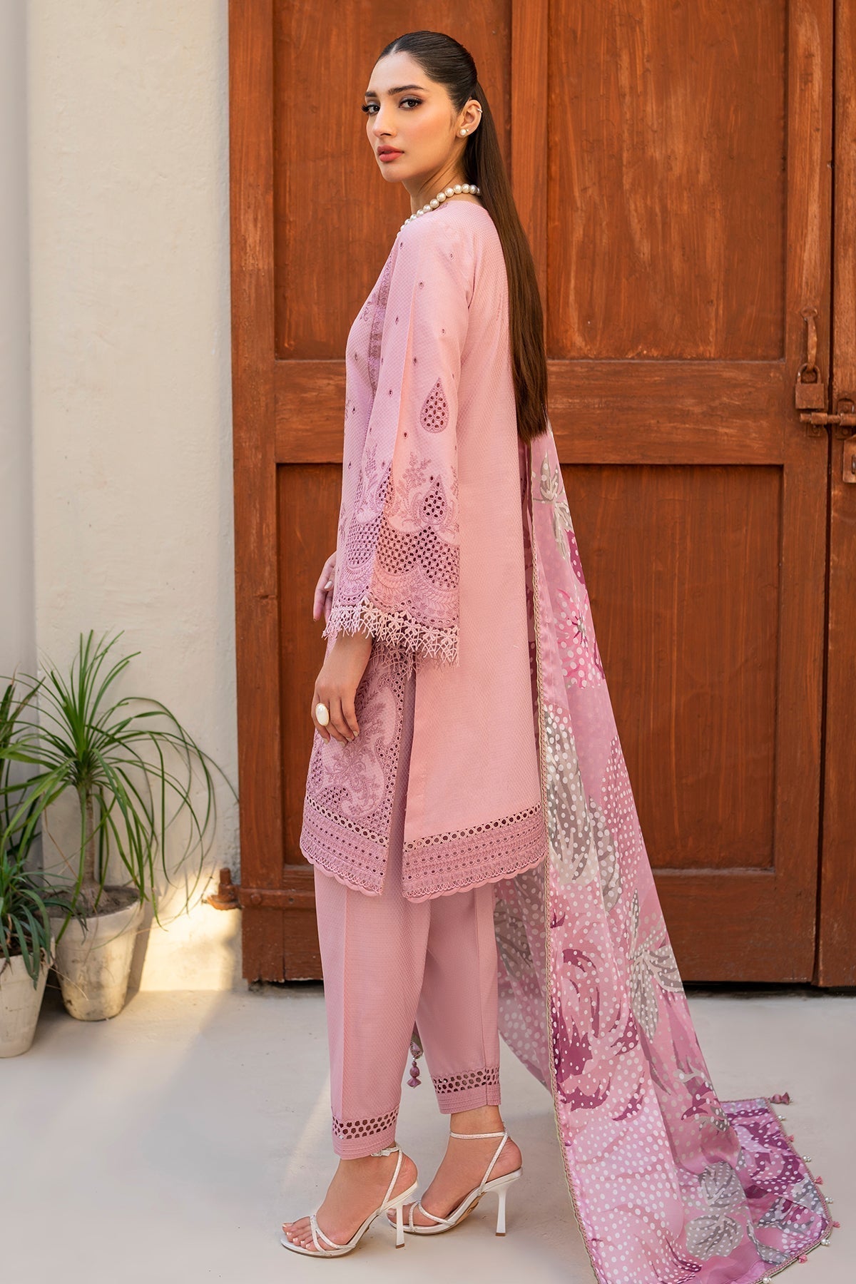 Jazmin | Irish Lawn SS 24 | D1 -  Jazmin Luxury - Original Designer Dress - House of Maryam