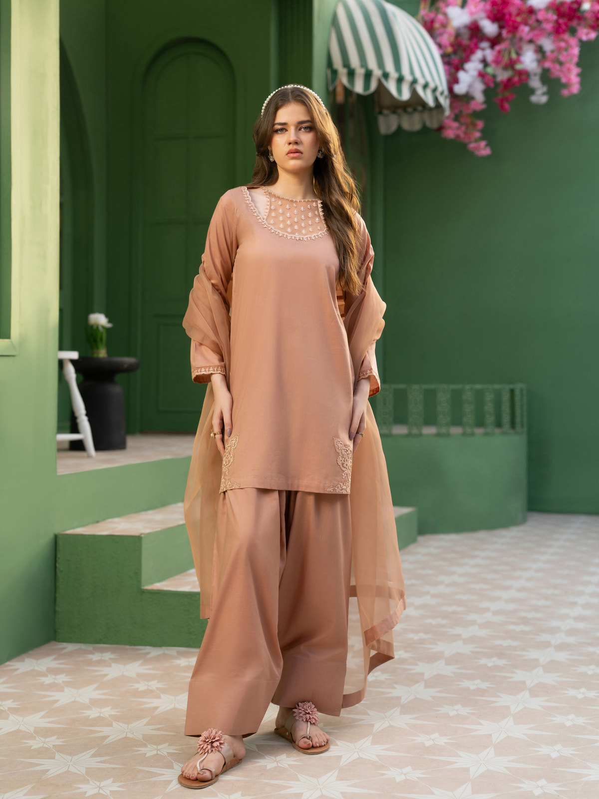 Hania & Umaimaz | Festive Collection | Lilly -  Hania & Umaima  - Original Designer Dress - House of Maryam