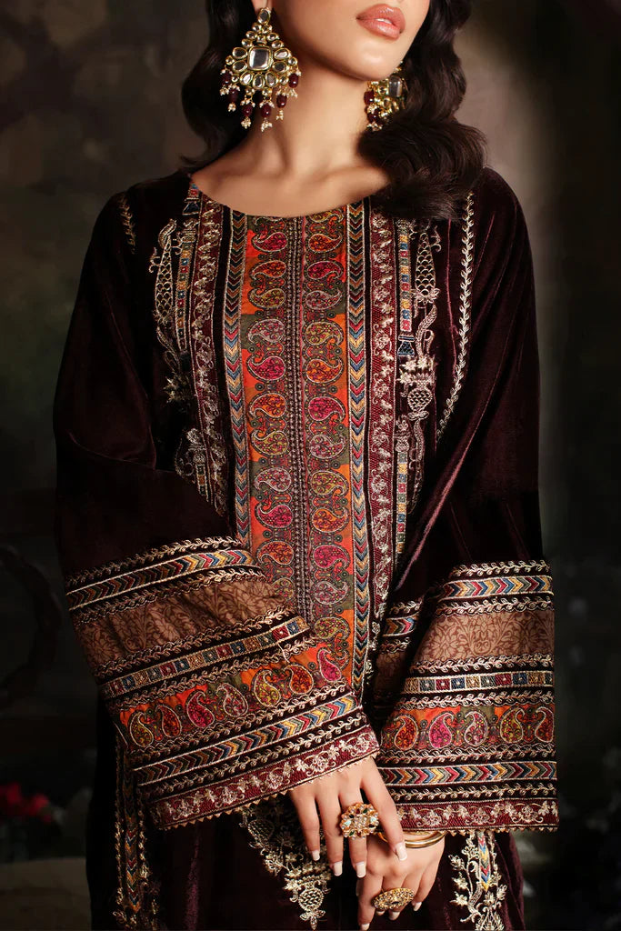 Charizma | Signora Velvet 23 | CVT3-06 by Designer Charizma - House of Maryam - Pakistani Designer Ethnic Wear in {{ shop.shopifyCountryName }}