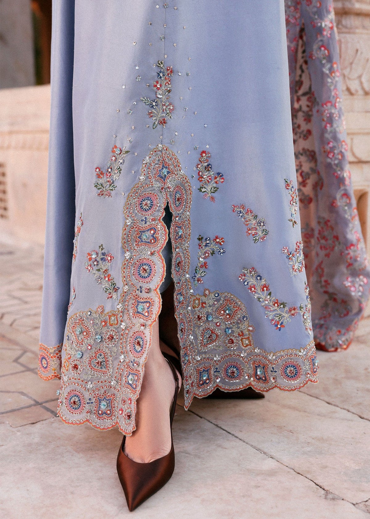 Hussain Rehar | Luxury Pret AW 25 | Periwina, image 5