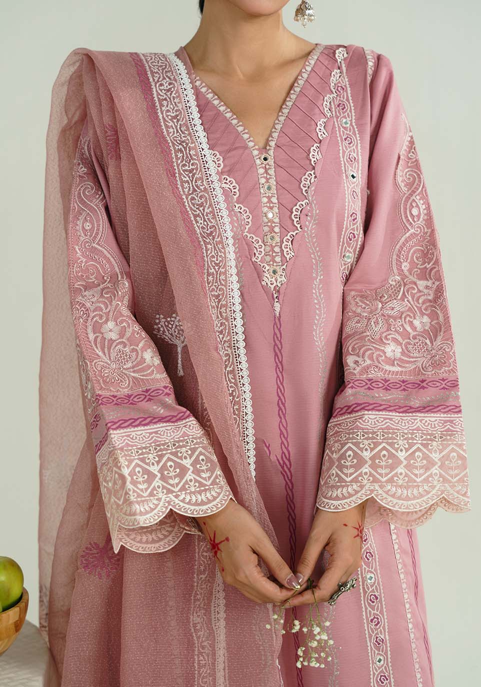 Zarqash | Nazakat Ready to Wear | Noor e Ghulab -  Zarqash Ladies Clothes - Original Designer Dress - House of Maryam