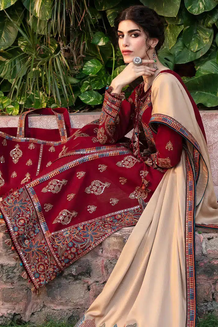 Jazmin | Dastaan Luxury Winter 23 | DW23-D1 -  Jazmin Luxury - Original Designer Dress - House of Maryam