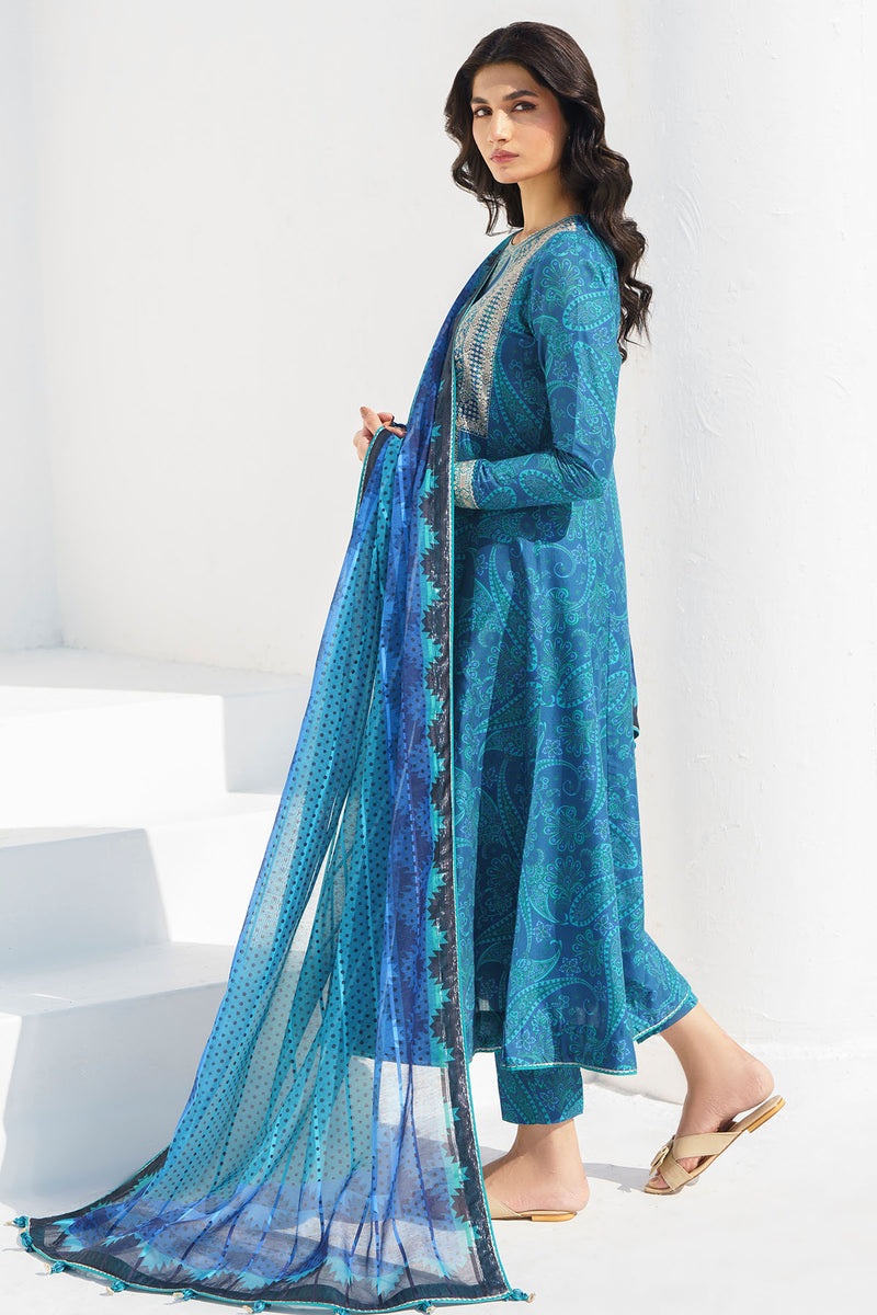 Jazmin | Summer Lawn 25 | USE-9017 -  Jazmin Ladies Clothes - Original Designer Dress - House of Maryam