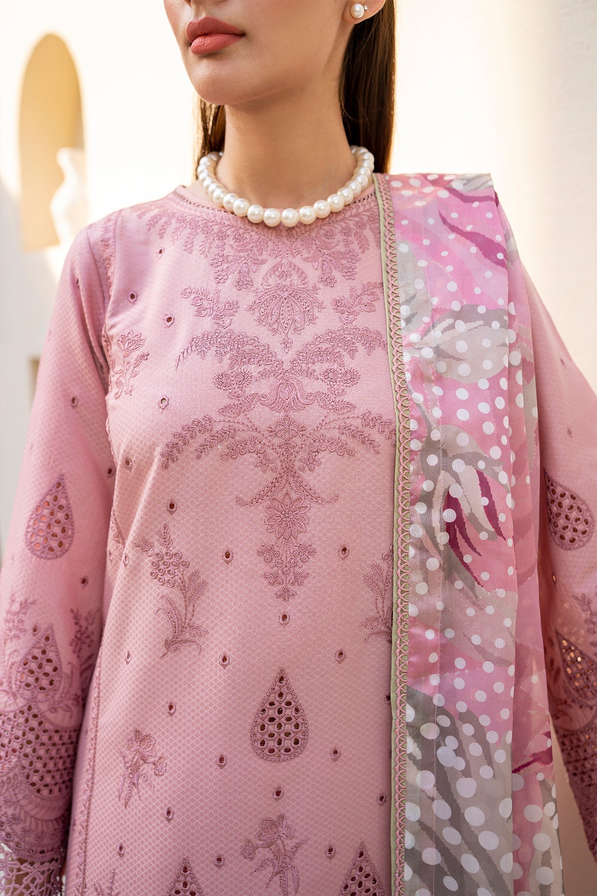 Jazmin | Irish Lawn SS 24 | D1 -  Jazmin Luxury - Original Designer Dress - House of Maryam