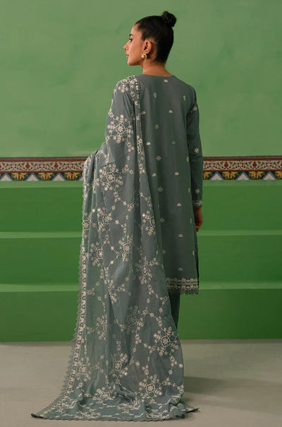 Cross Stitch | Mahiri Embroidered Collection | DUSTY GRANITE -  Cross Stitch Luxury - Original Designer Dress - House of Maryam