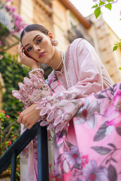 Baroque | Luxury Pret 24 | JACQUARD LAWN UF-588 -  Baroque Luxury - Original Designer Dress - House of Maryam