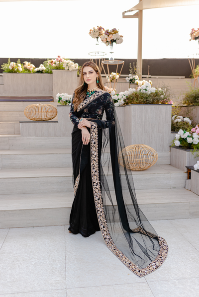 Ayesha and Usman | Celestial Night | Chloe -  Ayesha and Usman Ladies Clothes - Original Designer Dress - House of Maryam