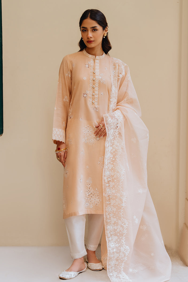 Cross Stitch | Exclusive Pret | Maple Sugar-2PC (Shirt & Dupatta)