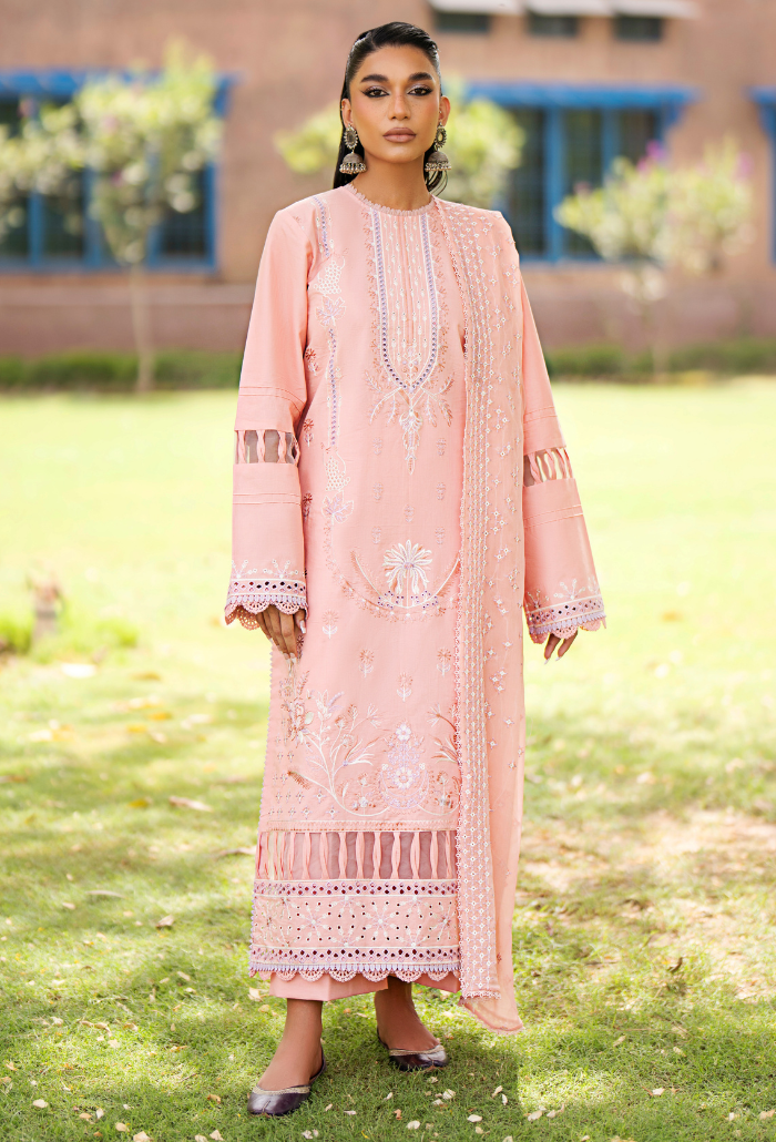 Humdum | Selin Lawn 25 | Selin - D04 -  Humdum Ladies Clothes -  House of Maryam