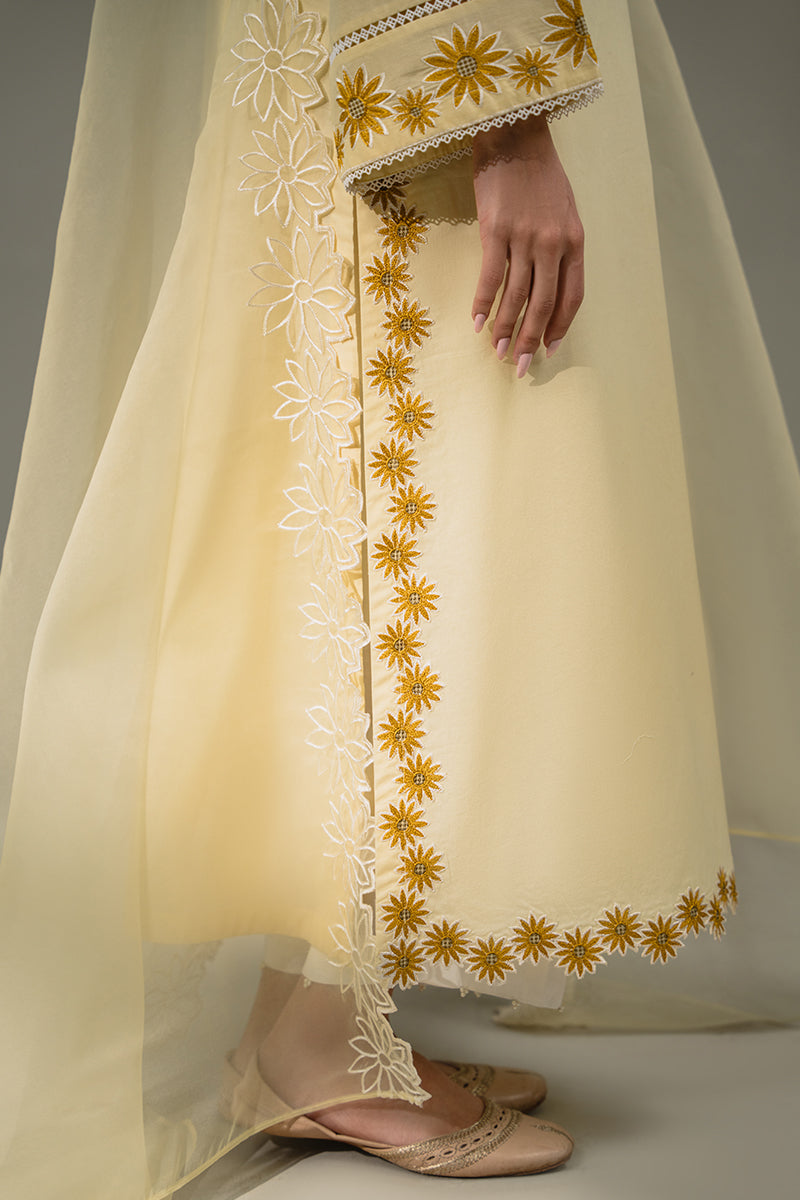 Cross Stitch | Basic Pret | Sun Field-2PC (Shirt & Dupatta), image 3