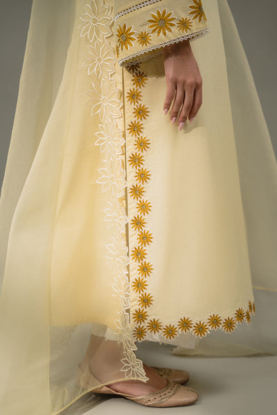 Cross Stitch | Basic Pret | Sun Field-2PC (Shirt & Dupatta)