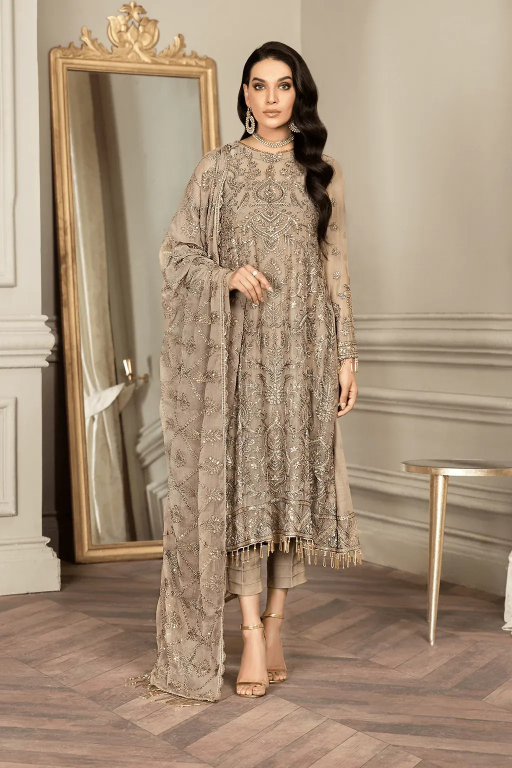 Zarif | Mehroz Formals | LIME STONE -  Zarif Formal - Original Designer Dress - House of Maryam