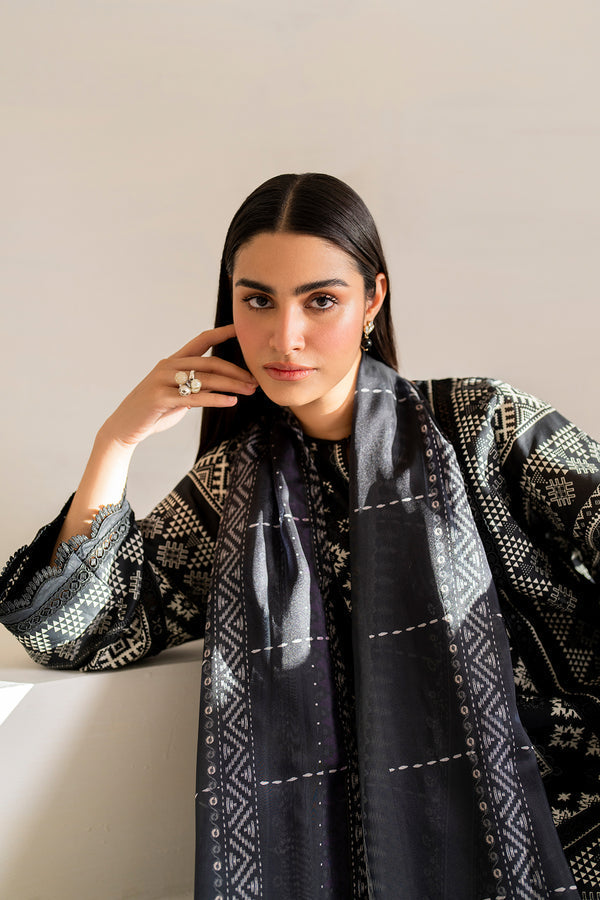 Baroque | Luxury Pret 24 | LAWN UF-672 -  Baroque Luxury - Original Designer Dress - House of Maryam