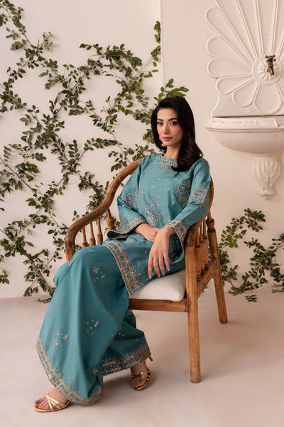 Batik | Zaynur Luxe Pret Edit | Robbie -  Batik Ladies Clothes - Original Designer Dress - House of Maryam