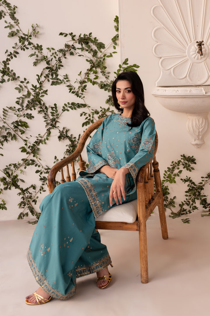 Batik | Zaynur Luxe Pret Edit | Robbie -  Batik Ladies Clothes - Original Designer Dress - House of Maryam
