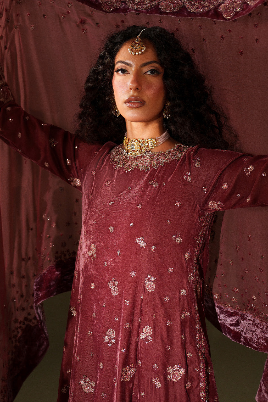 Iznik | Velvet 25 | IV-75 Embroidered Velvet, image 9