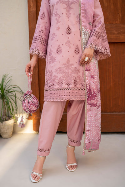 Jazmin | Irish Lawn SS 24 | D1 -  Jazmin Luxury - Original Designer Dress - House of Maryam