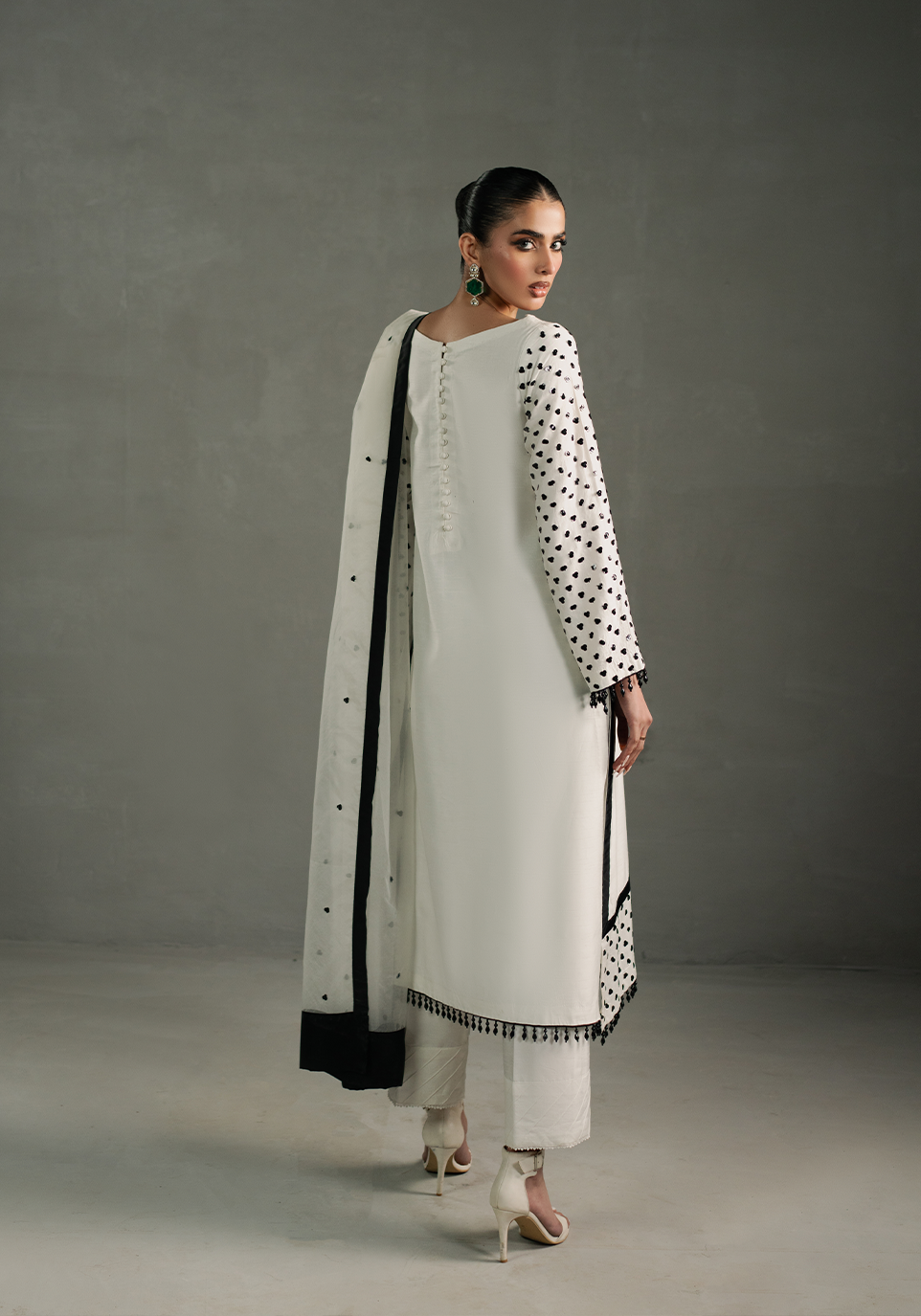 Zarqash | Silk Edit | ZQS 012 ESTELLA -  Zarqash Ladies Clothes - Original Designer Dress - House of Maryam