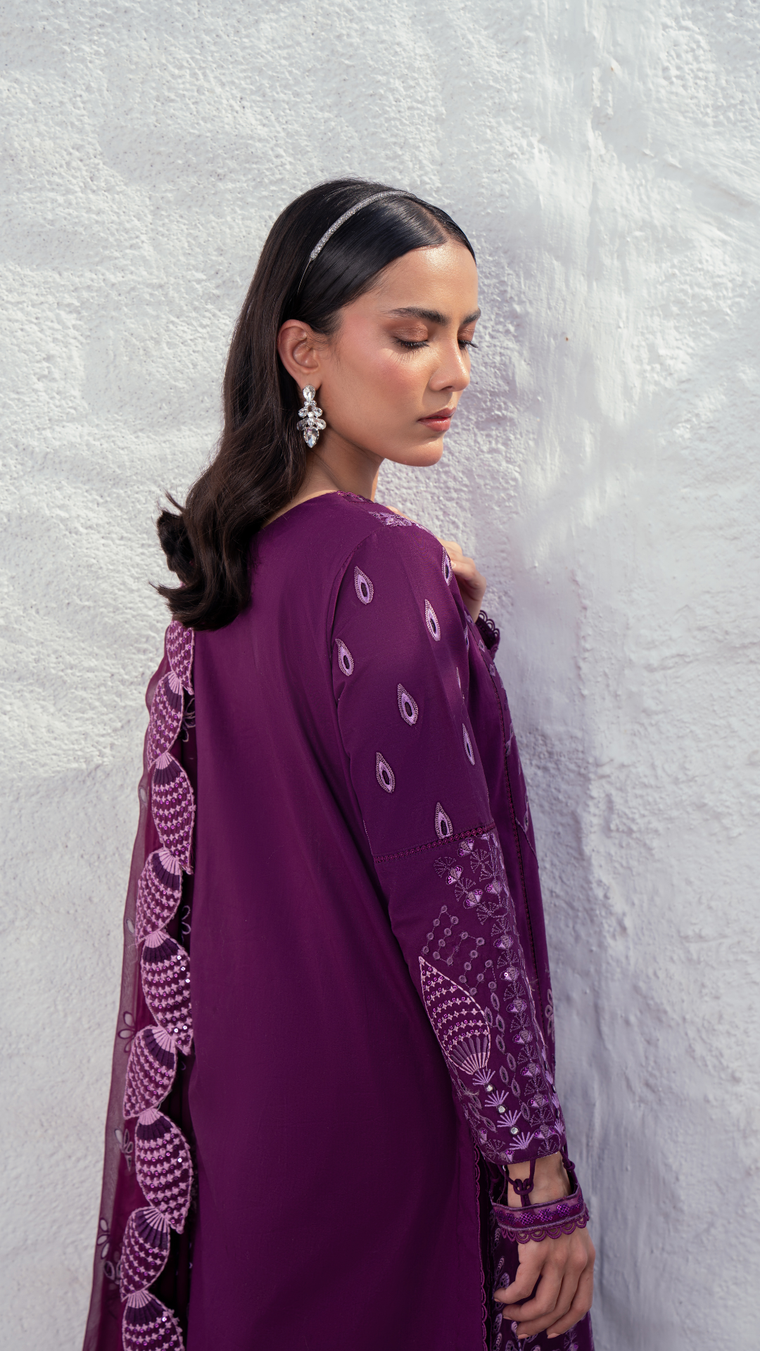 Zebtan | ZA-01 | Anaya Lawn -  Zebtan Luxry Formals - Original Designer Dress - House of Maryam