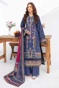 Humdum | Saira Bano Lawn 24 | D05 by Designer HumDum - House of Maryam - Pakistani Designer Ethnic Wear in {{ shop.shopifyCountryName }}