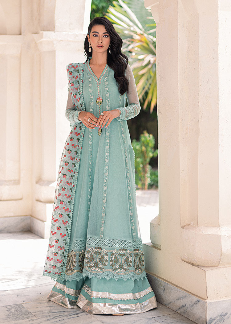 Saira Shakira | Luxury Pret | Tiffany Blue -  Saira Shakira Ladies Clothes - Original Designer Dress - House of Maryam