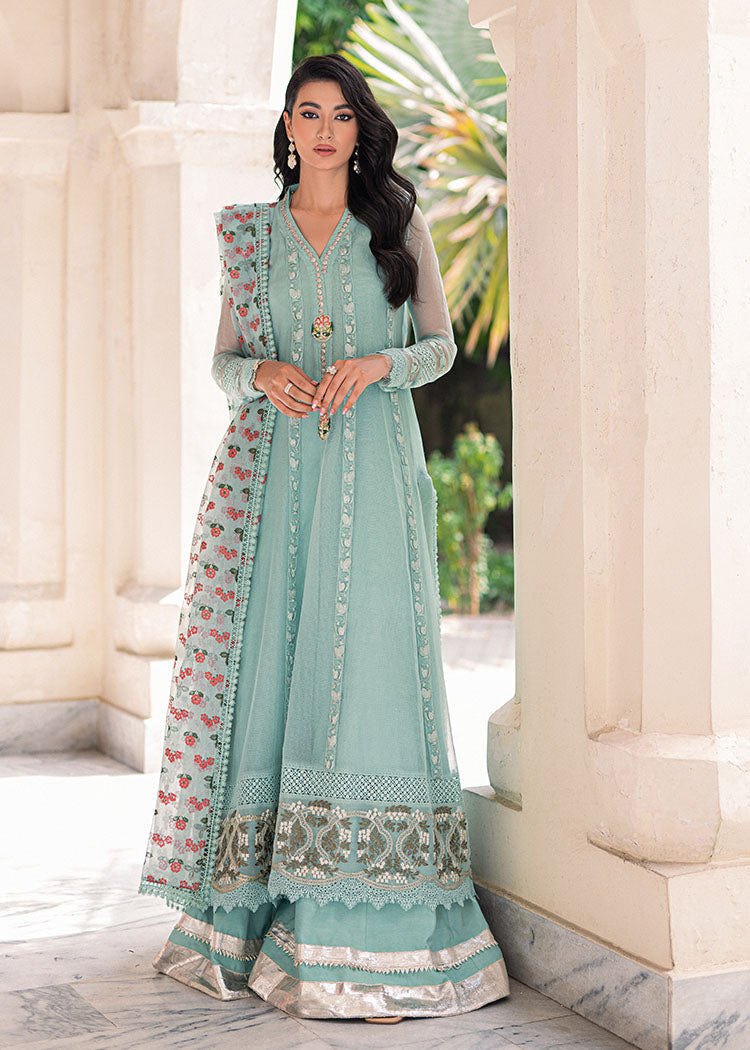 Saira Shakira | Luxury Pret | Tiffany Blue -  Saira Shakira Ladies Clothes - Original Designer Dress - House of Maryam