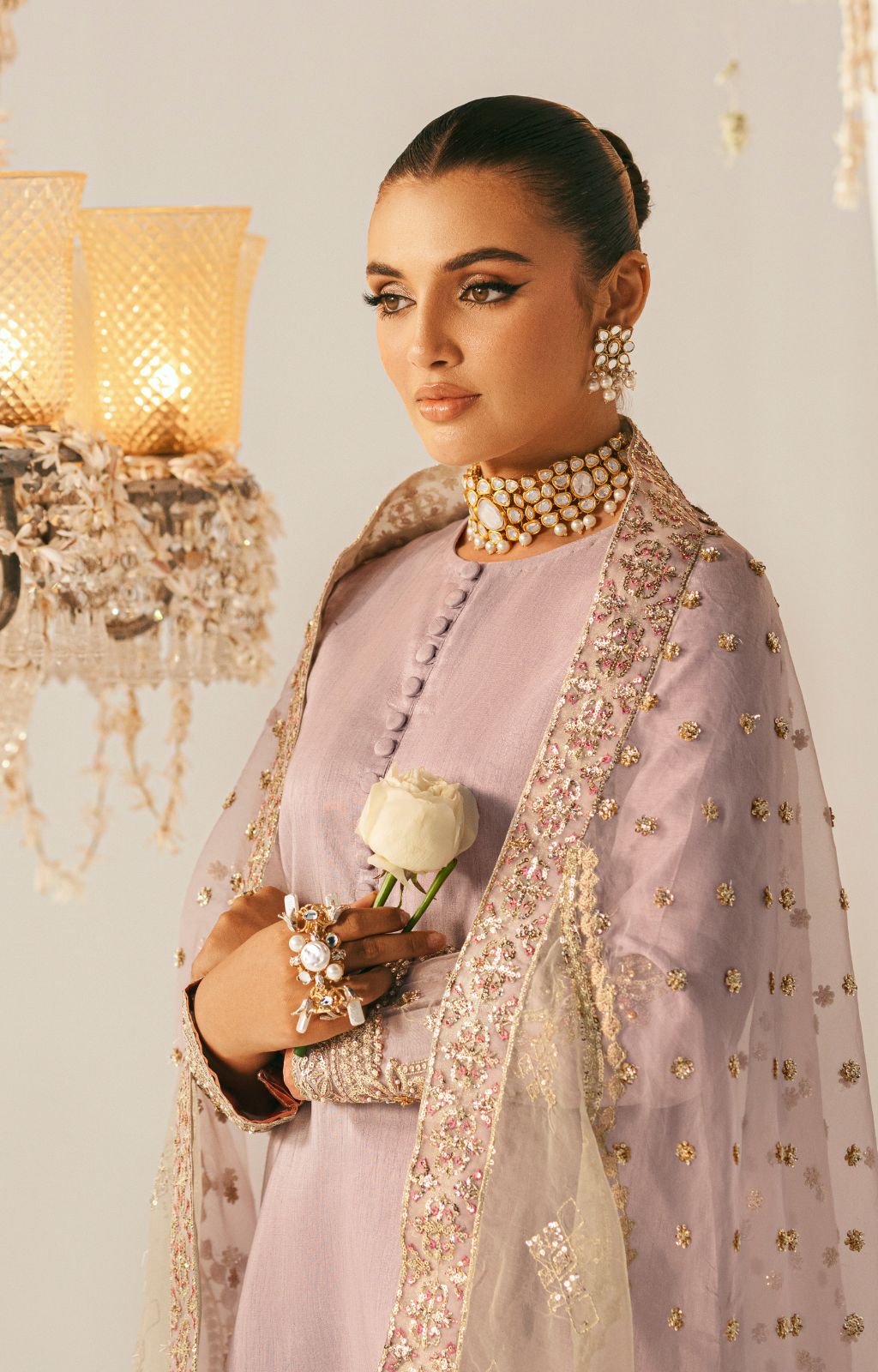 Inayat | Mehrma Luxury Pret 25 | Raha, image 3