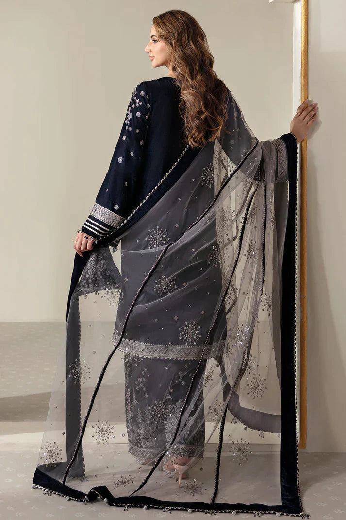 Jazmin | Velvet 23 | VF-2015 by Designer Jazmin - House of Maryam - Pakistani Designer Ethnic Wear in {{ shop.shopifyCountryName }}