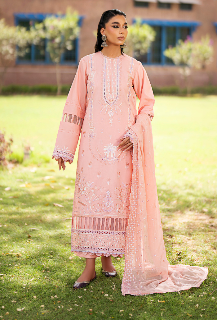Humdum | Selin Lawn 25 | Selin - D04 -  Humdum Ladies Clothes -  House of Maryam