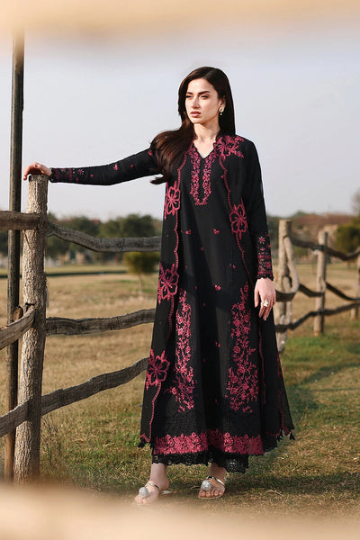 Azure | Luxury Lawn 26 | Black Cherry