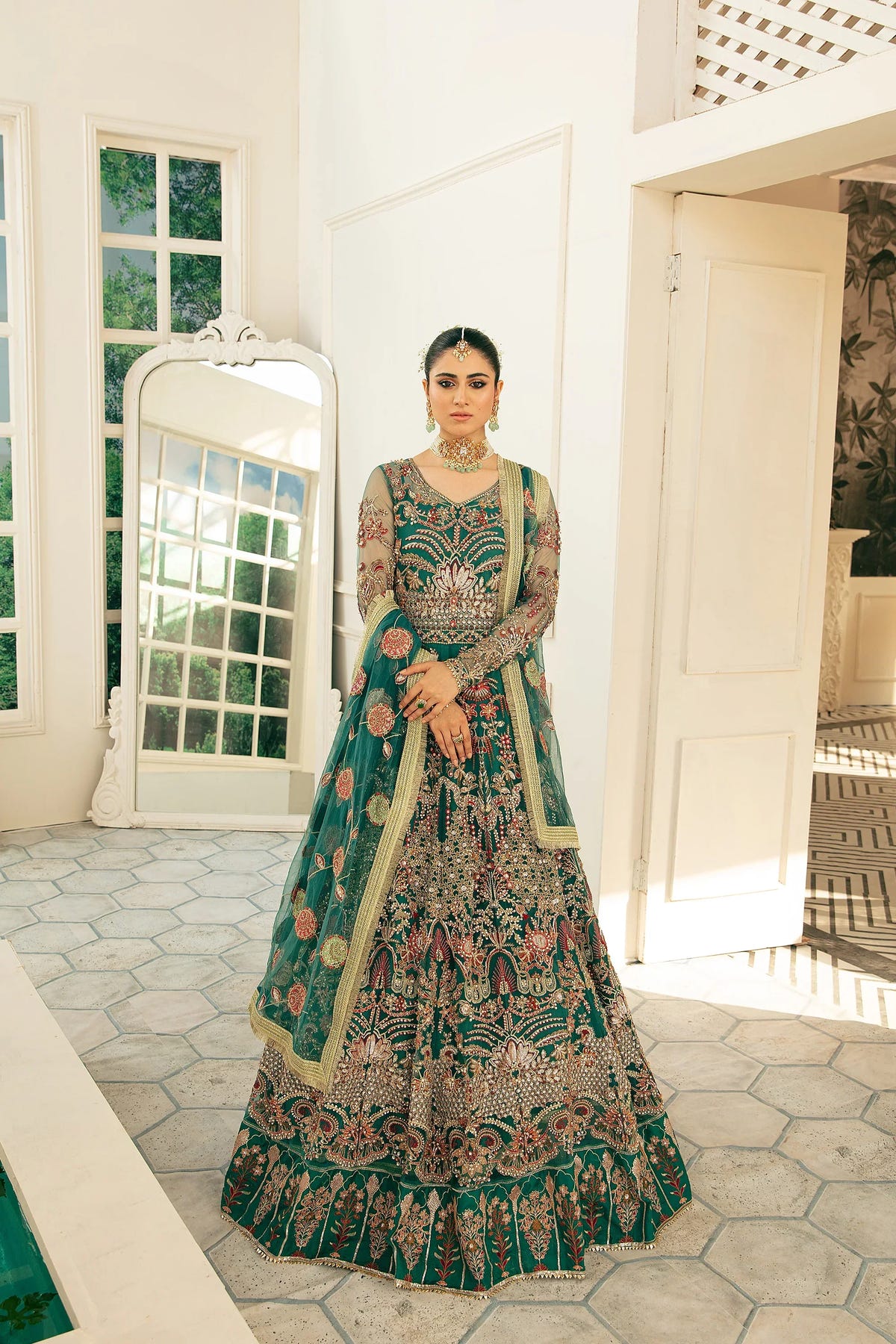 Ezra | Wedding Collection | Zeenat -  Ezra Bridal - Original Designer Dress - House of Maryam