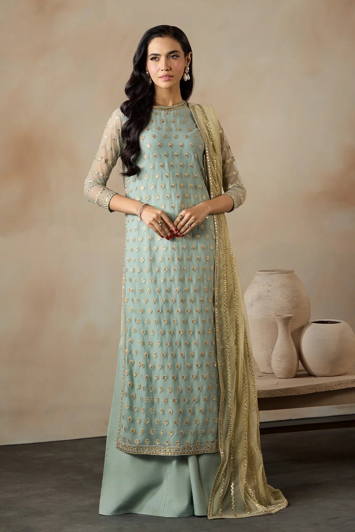 Zarif | Dharkash Formals | ZRF-DK-02 AZHARA, image 5