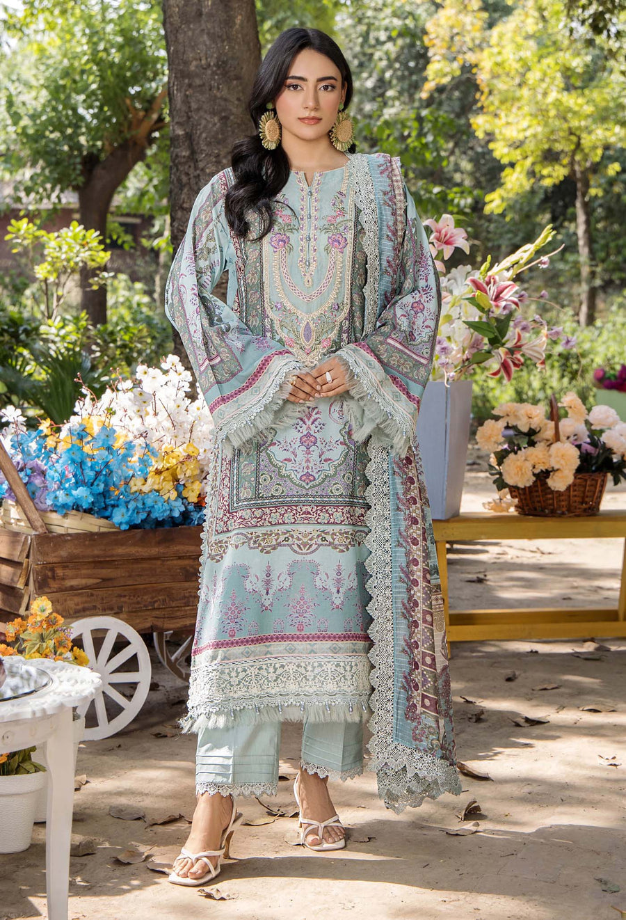 Adans Libas | Jasmine Lawn | JASMINE 2361 -  Adans Libas Ladies Clothes - Original Designer Dress - House of Maryam