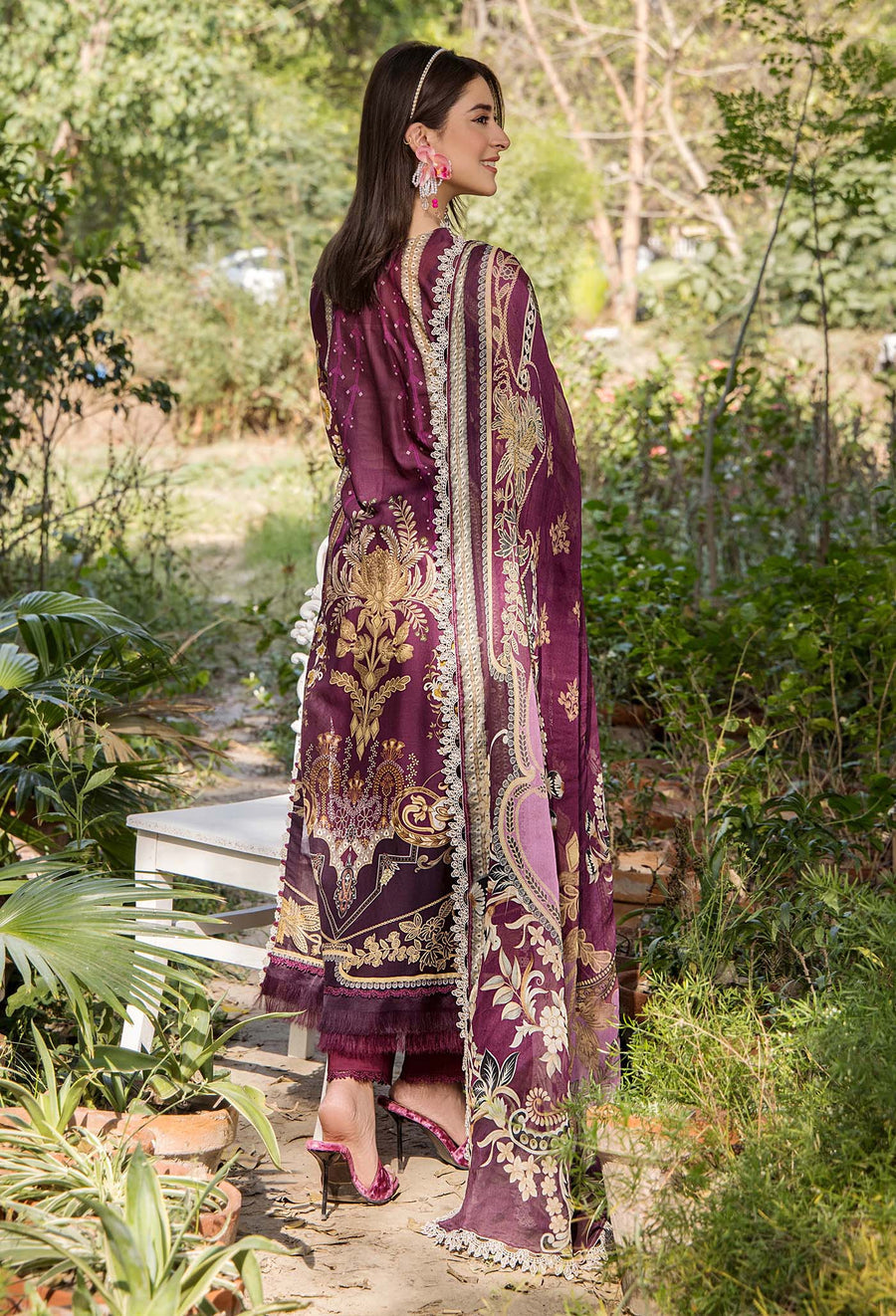 Adans Libas | Jasmine Lawn | JASMINE 2366 -  Adans Libas Ladies Clothes - Original Designer Dress - House of Maryam