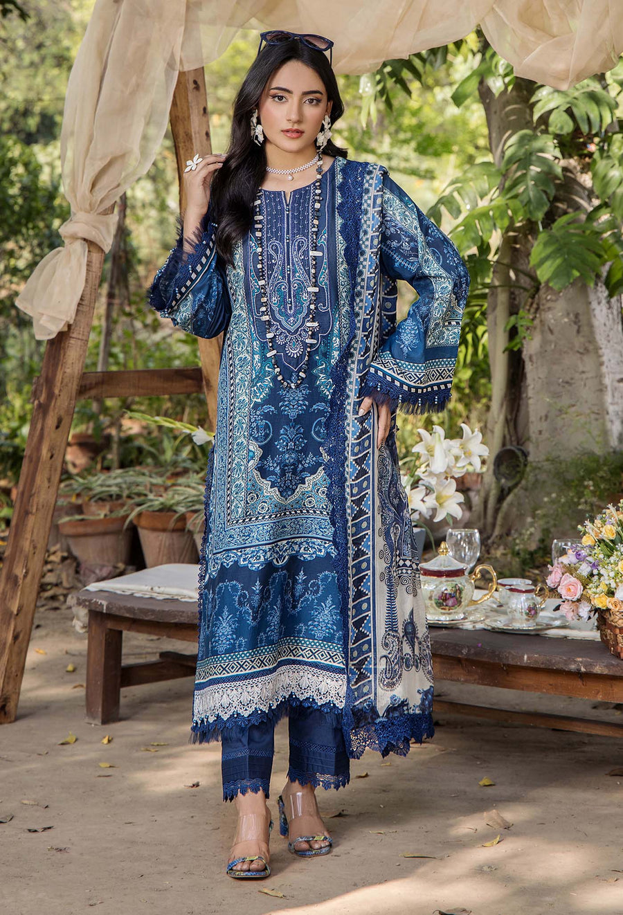 Adans Libas | Jasmine Lawn | JASMINE 2367 -  Adans Libas Ladies Clothes - Original Designer Dress - House of Maryam