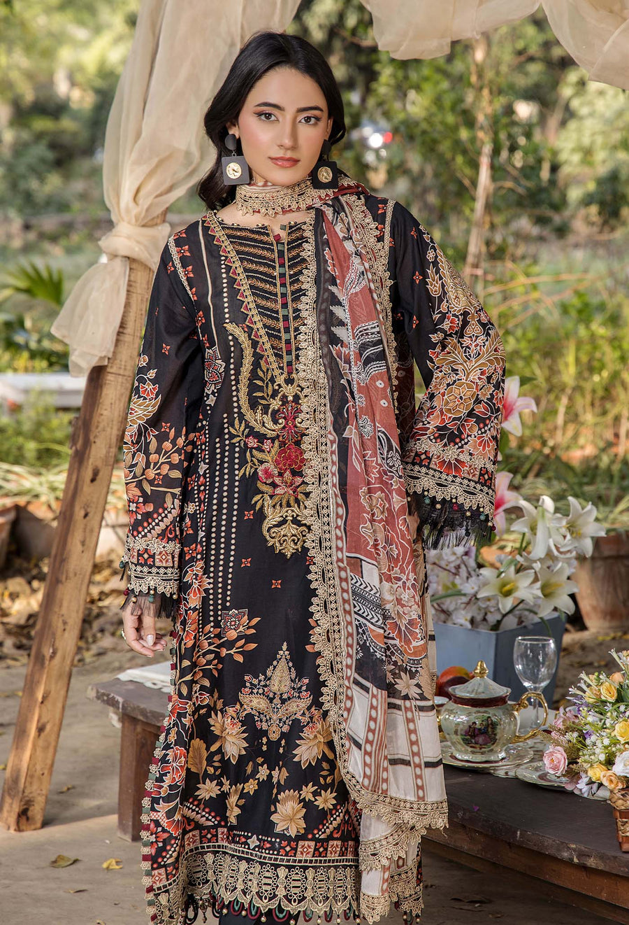 Adans Libas | Jasmine Lawn | JASMINE 2369 -  Adans Libas Ladies Clothes - Original Designer Dress - House of Maryam