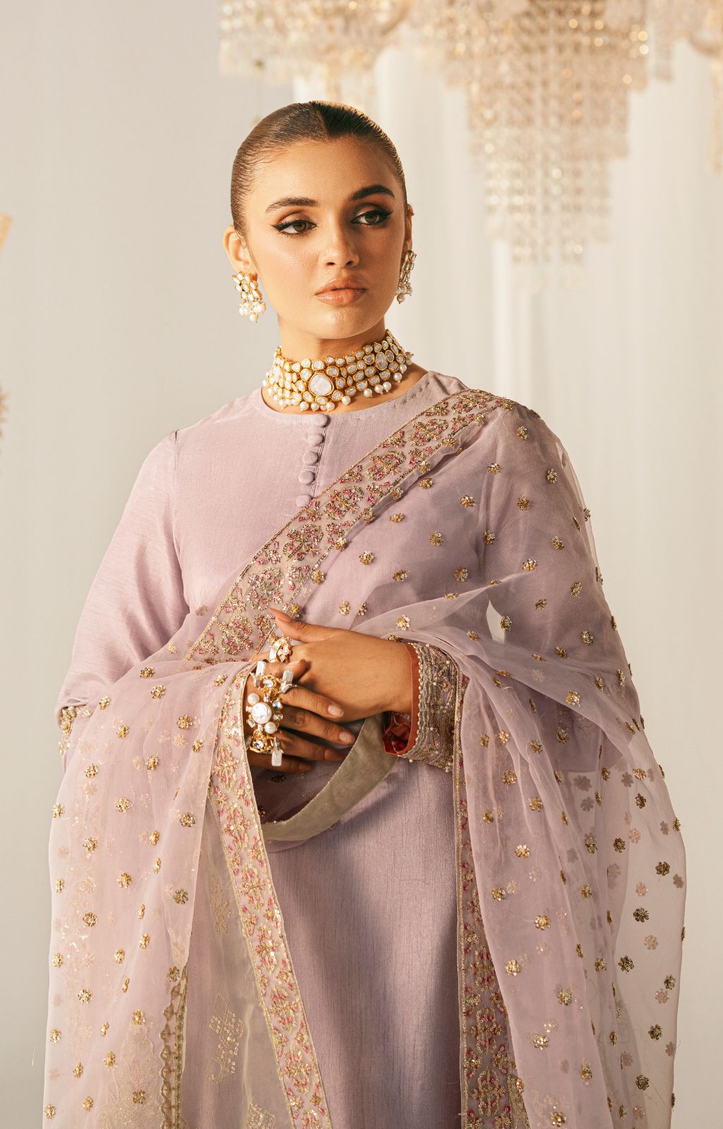 Inayat | Mehrma Luxury Pret 25 | Raha, image 4