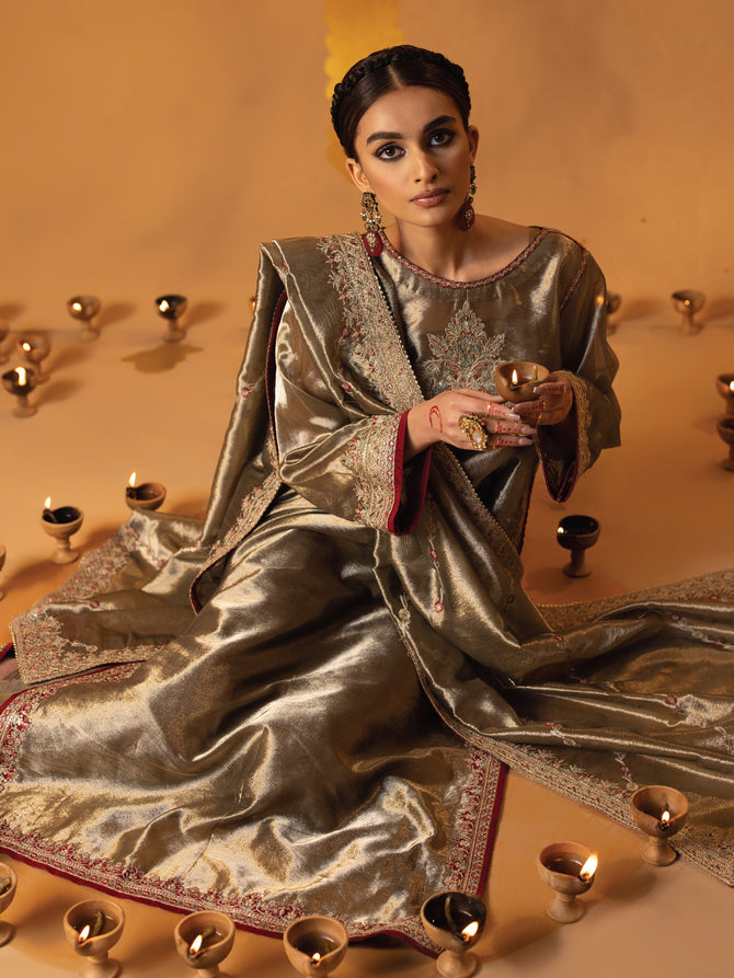 Faiza Faisal | Signature Pret Eid Edit | Rachele -  Faiza Faisal Luxury - Original Designer Dress - House of Maryam