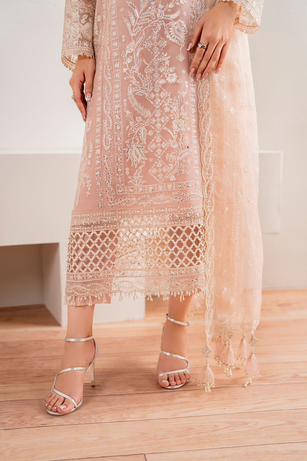 Baroque | Formals Collection | EMBROIDERED CHIFFON UF-681, image 4