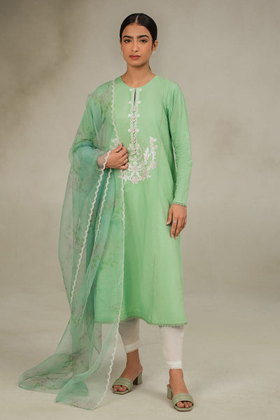Cross Stitch | Basic Pret | Morning Mist-2PC (Shirt & Dupatta)