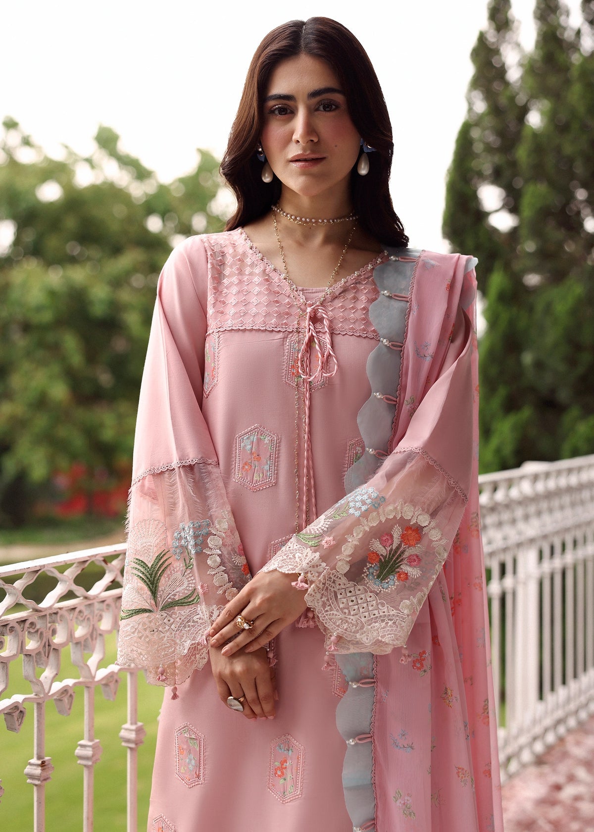 Sardinia | Embroidered Lawn Edit 26 | Rose Ridge, image 8