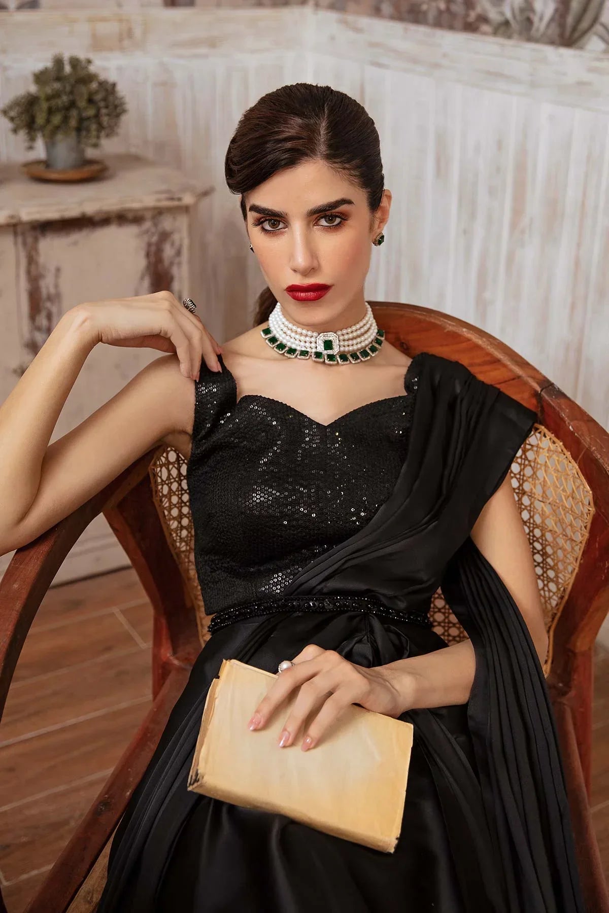 Mina Kashif | Ala Mode Luxury Formals 23 | Elena -  Mina Kashif Luxury - Original Designer Dress - House of Maryam